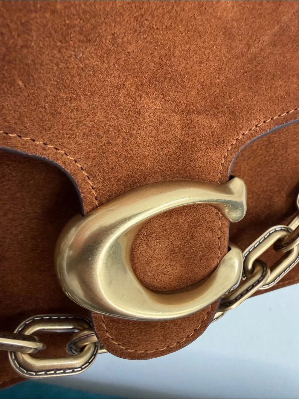 NWT Coach Tabby Shoulder Bag in Warm Brown